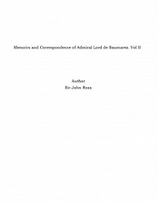 Omslagsbild för Memoirs and Correspondence of Admiral Lord de Saumarez. Vol II