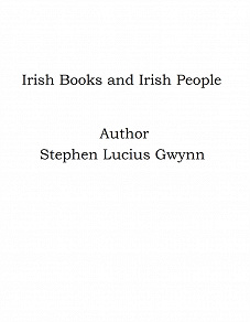 Omslagsbild för Irish Books and Irish People