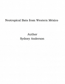 Omslagsbild för Neotropical Bats from Western México