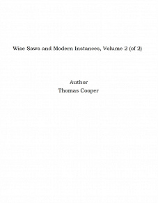 Omslagsbild för Wise Saws and Modern Instances, Volume 2 (of 2)