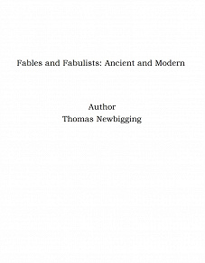 Omslagsbild för Fables and Fabulists: Ancient and Modern