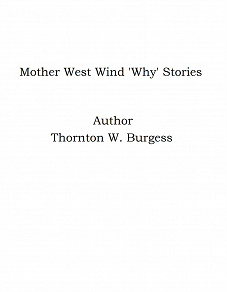 Omslagsbild för Mother West Wind 'Why' Stories