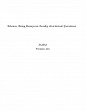 Omslagsbild för Belcaro; Being Essays on Sundry Aesthetical Questions