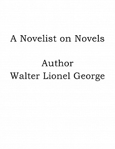 Omslagsbild för A Novelist on Novels