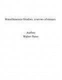 Omslagsbild för Miscellaneous Studies; a series of essays