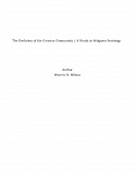 Omslagsbild för The Evolution of the Country Community / A Study in Religious Sociology