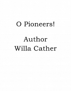 Cover for O Pioneers!