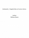 Omslagsbild för Goldsmith / English Men of Letters Series