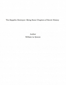 Omslagsbild för The Zeppelin Destroyer: Being Some Chapters of Secret History