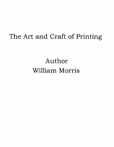 Omslagsbild för The Art and Craft of Printing
