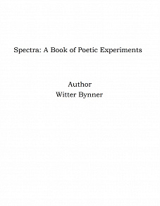 Omslagsbild för Spectra: A Book of Poetic Experiments