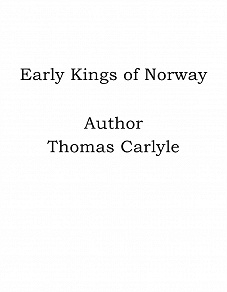 Omslagsbild för Early Kings of Norway