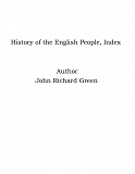 Omslagsbild för History of the English People, Index