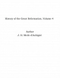 Omslagsbild för History of the Great Reformation, Volume 4