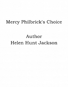 Omslagsbild för Mercy Philbrick's Choice