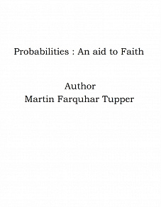 Omslagsbild för Probabilities : An aid to Faith