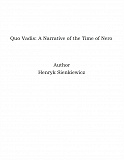 Omslagsbild för Quo Vadis: A Narrative of the Time of Nero