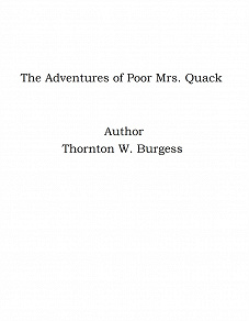 Omslagsbild för The Adventures of Poor Mrs. Quack
