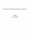 Omslagsbild för The History of Sir Richard Calmady: A Romance