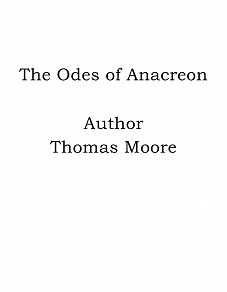 Omslagsbild för The Odes of Anacreon