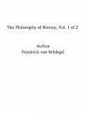 Omslagsbild för The Philosophy of History, Vol. 1 of 2