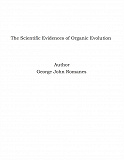 Omslagsbild för The Scientific Evidences of Organic Evolution