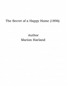 Omslagsbild för The Secret of a Happy Home (1896)