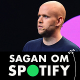 Cover for Sagan om Spotify