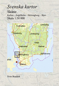 Omslagsbild för Svenska kartor. Kullen - Ängelholm – Helsingborg – Bjuv (Skåne)