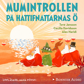 Omslagsbild för Mumintrollen på hattifnattarnas ö (från sagosamlingen "Sagor från Mumindalen")