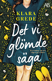 Omslagsbild för Det vi glömde säga