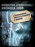Omslagsbild för Länsmannainstitutionen i Norge