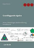 Omslagsbild för Grundläggande algebra: Axiom, förenklingar, ekvationslösning, komplexa tal