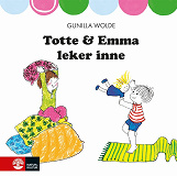 Omslagsbild för Totte och Emma leker inne