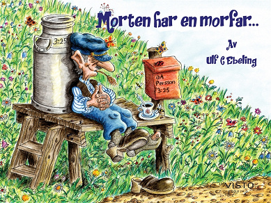 Omslagsbild för Morten har en morfar