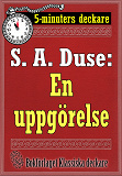 Omslagsbild för 5-minuters deckare. S. A. Duse: En uppgörelse. Återutgivning av text från 1927