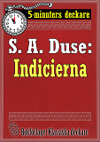 Omslagsbild för 5-minuters deckare. S. A. Duse: Indicierna. Brottmålshistoria. Återutgivning av text från 1917