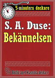 Omslagsbild för 5-minuters deckare. S. A. Duse: Bekännelsen. Brottmålshistoria. Återutgivning av text från 1917