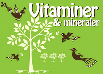 Cover for Hälsoserien : Vitaminer och mineraler (PDF)