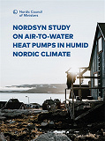 Omslagsbild för Nordsyn study on air-to-water heat pumps in humid Nordic climate