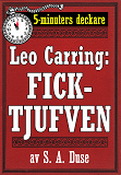 Cover for 5-minuters deckare. Leo Carring: Ficktjufven. Återutgivning av text från 1921