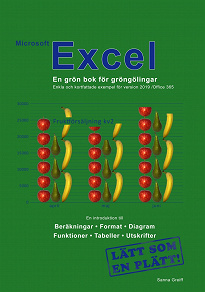Omslagsbild för Microsoft Excel - En grön bok för gröngölingar: För version 2019 /Office 365