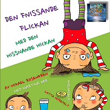 Cover for Den fnissande flickan med den hissnande hickan