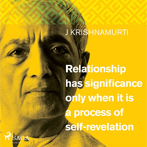 Cover for Relationship has significance only when it is a process of self-revelation