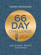 Cover for 66 day challenge: Kostschema, recept, motivation