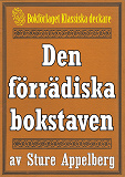 Omslagsbild för 5-minuters deckare. Den förrädiska bokstaven. Återutgivning av text från 1944