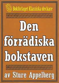 Omslagsbild för 5-minuters deckare. Den förrädiska bokstaven. Återutgivning av text från 1944