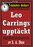 Cover for 5-minuters deckare. Leo Carrings upptäckt. Detektivhistoria. Återutgivning av text från 1931