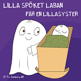 Omslagsbild för Lilla Spöket Laban får en lillasyster