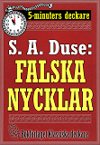 Omslagsbild för 5-minuters deckare. S. A. Duse: Falska nycklar. Berättelse. Återutgivning av text från 1924